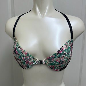Lacy racer back bra